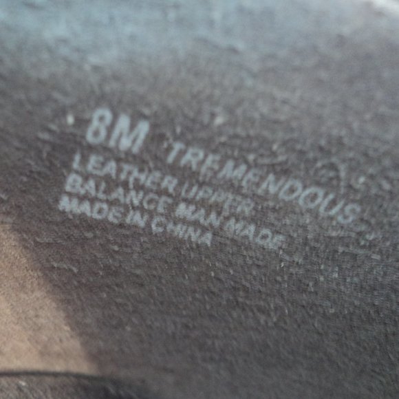 Aerosoles Heel Rest Womens 8 M Black Leather Shoes Pumps Slip On Round Toe - Picture 10 of 12